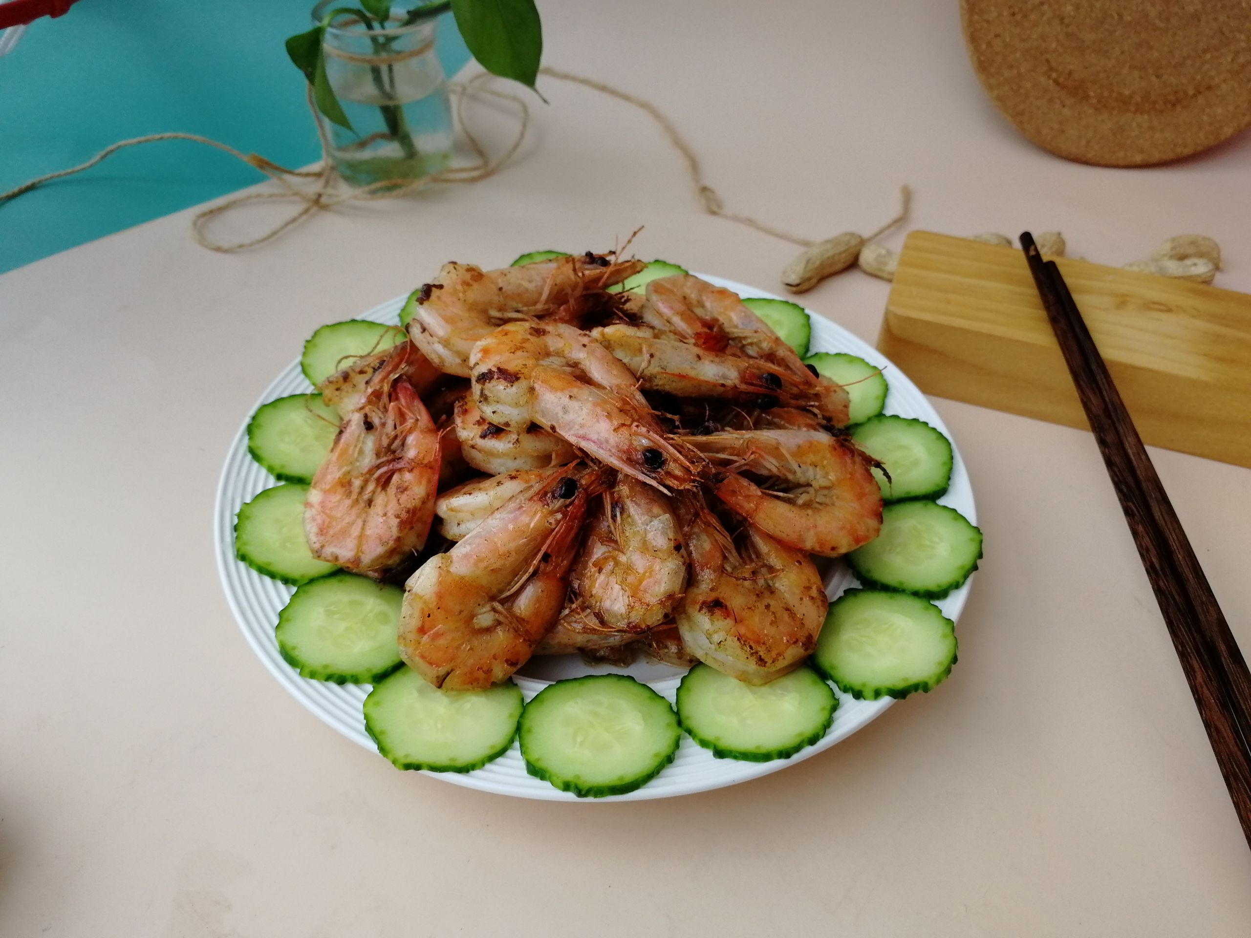 椒鹽油爆蝦的做法-咸鮮味炸菜譜