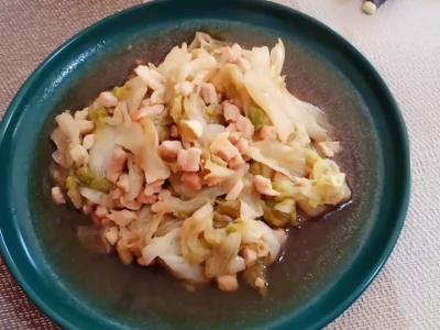 蠔油肉末西生菜的做法-家常味炒菜譜