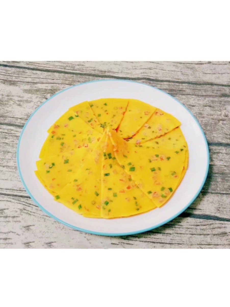 番茄雞蛋餅的做法-家常味煎菜譜