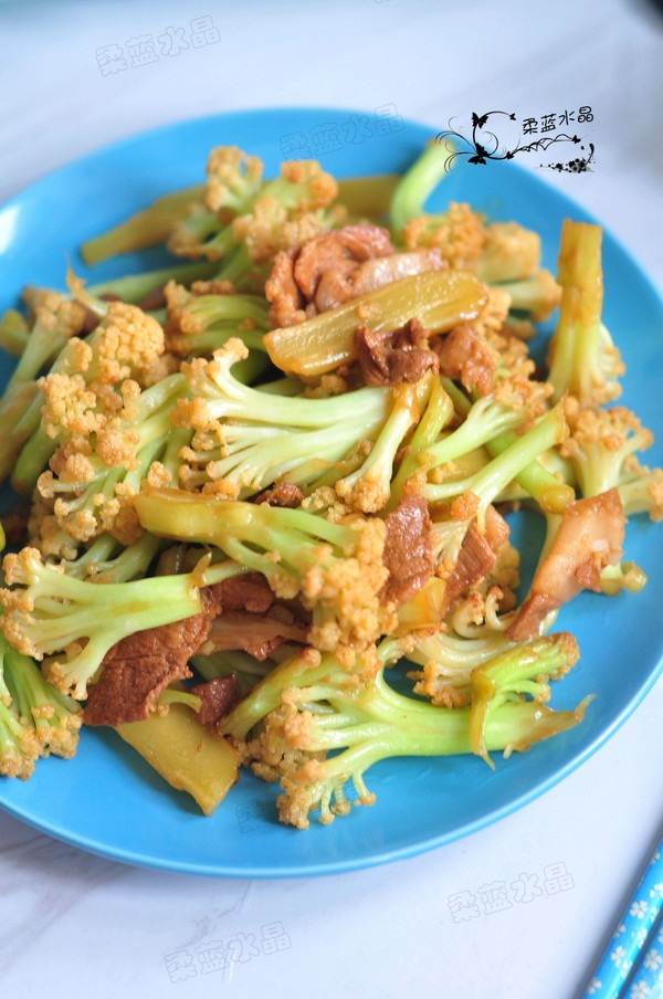 有機菜花炒肉的做法-家常味炒菜譜-易網健康養生網 有機菜花炒肉的做法-家常味炒菜譜