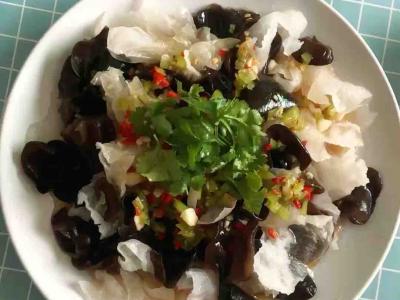 涼拌雙耳的做法-家常味拌菜譜