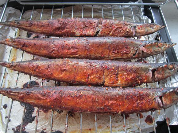 孜然烤秋刀魚的做法-家常味烤菜譜-易網健康養生網 孜然烤秋刀魚的做法-家常味烤菜譜