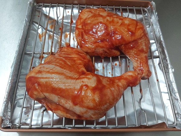 奧爾良脆皮雞腿的做法-家常味烤菜譜