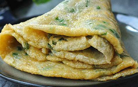 紅薯粉雞蛋餅的做法-家常味煎菜譜-易網健康養生網 紅薯粉雞蛋餅的做法-家常味煎菜譜