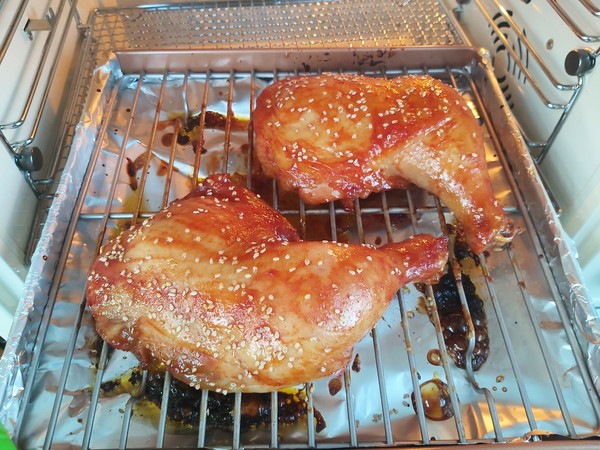 奧爾良脆皮雞腿的做法-家常味烤菜譜