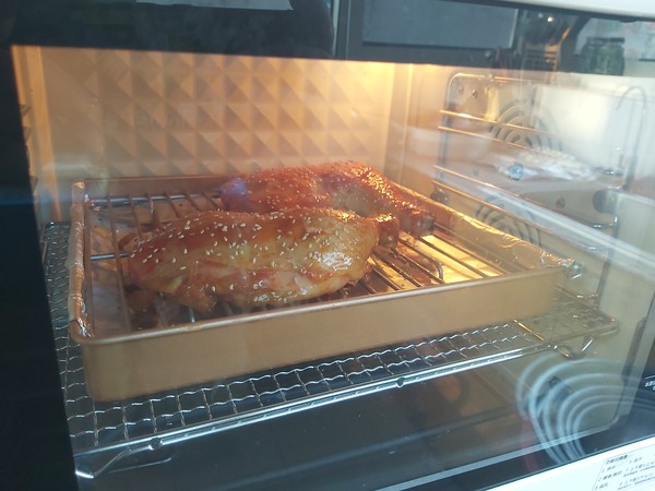 奧爾良脆皮雞腿的做法-家常味烤菜譜