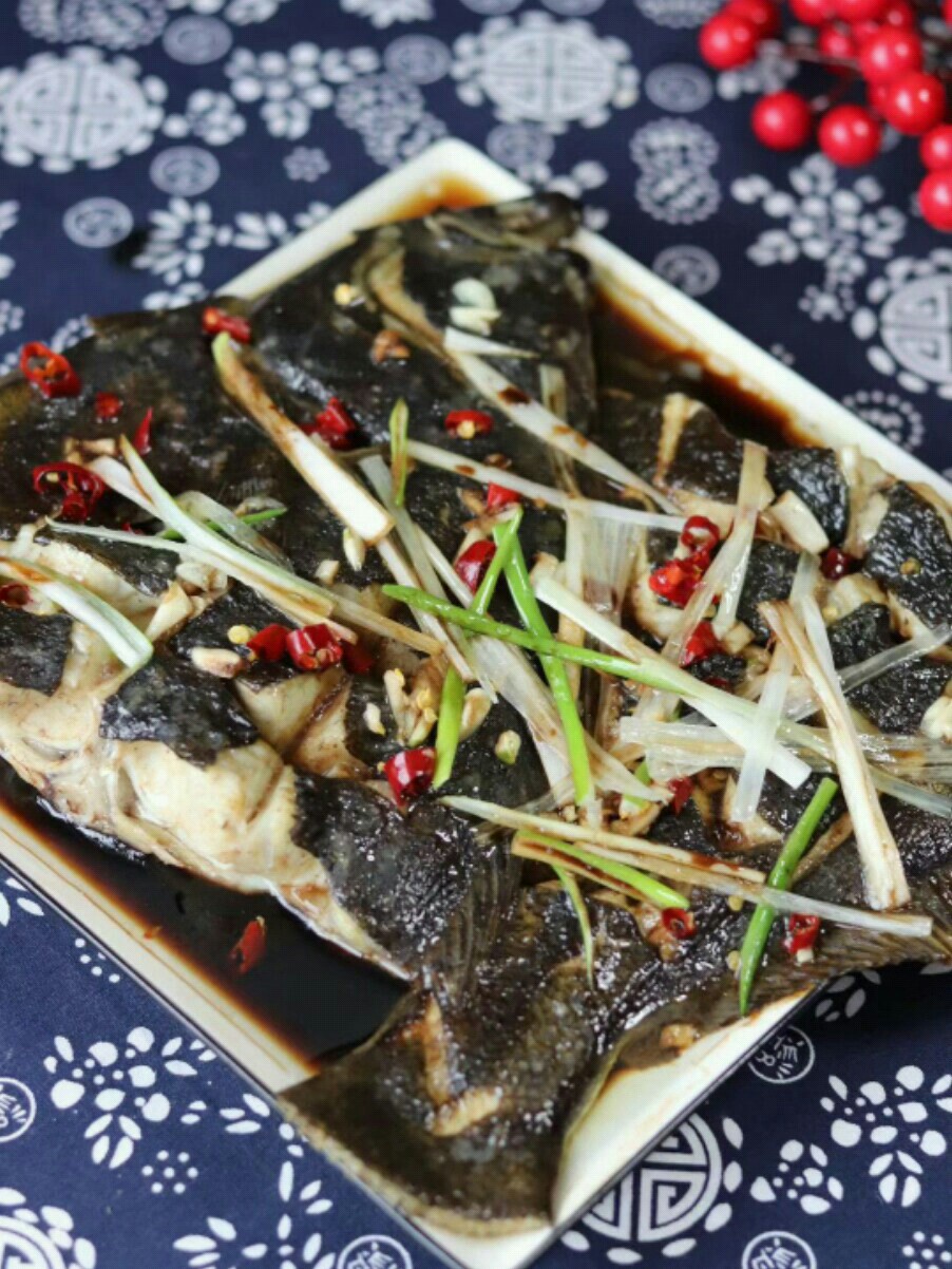 清蒸鴉片魚的做法-家常味蒸菜譜