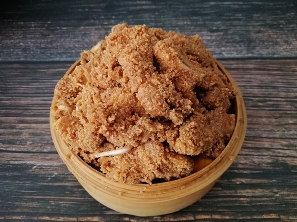 南瓜粉蒸肉的做法-家常味蒸菜譜