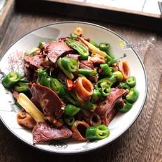 辣炒豬肺的做法-香辣味炒菜譜