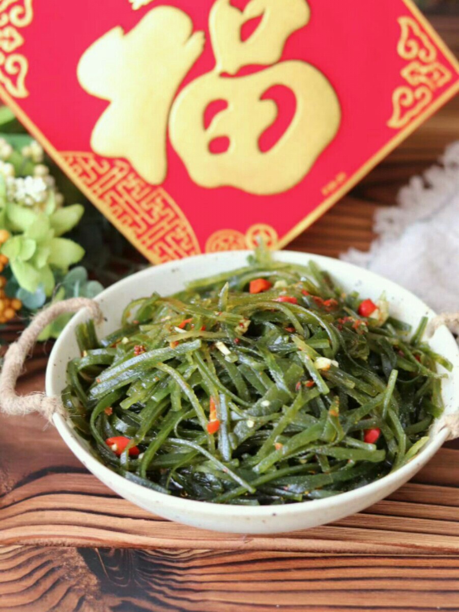 涼拌海帶絲的做法-家常味拌菜譜