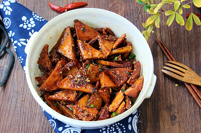 香辣豆腐干的做法-麻辣味其它工藝菜譜-易網健康養生網 香辣豆腐干的做法-麻辣味其它工藝菜譜