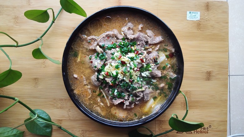 水煮牛肉的做法-咸鮮味煮菜譜