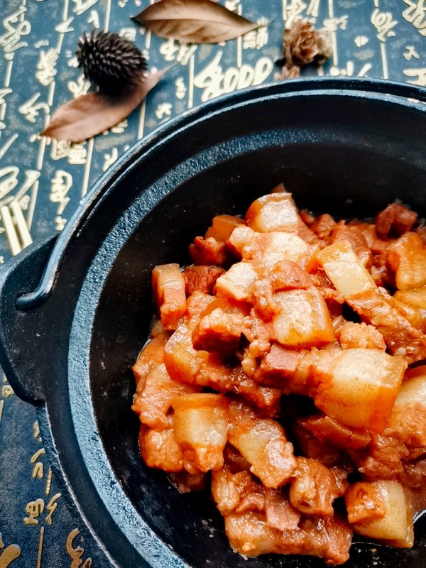 砂鍋壇肉的做法-咸鮮味砂鍋菜譜