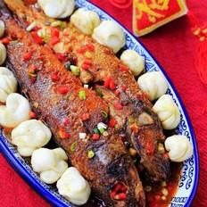 五道黑燜花卷的做法-家常味燜菜譜