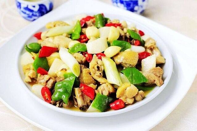 山藥蘆花雞的做法-家常味炒菜譜-易網健康養生網 山藥蘆花雞的做法-家常味炒菜譜