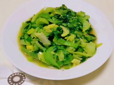 炒芥菜的做法-家常味炒菜譜