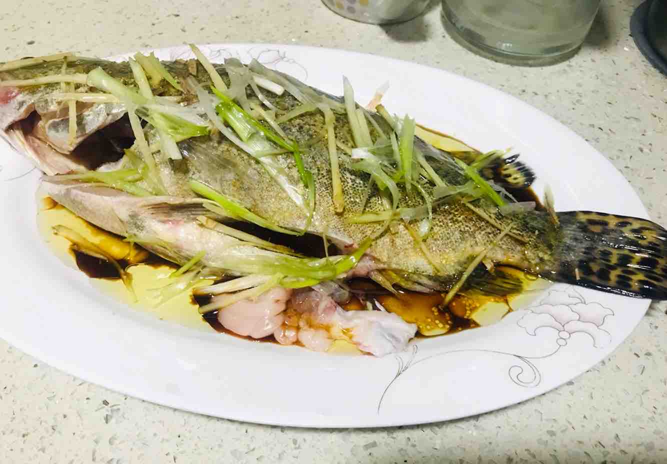 清蒸石斑魚的做法-家常味蒸菜譜