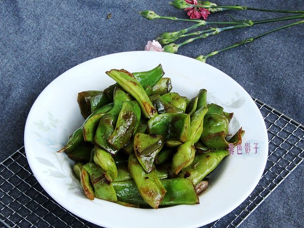 燜燉油豆角的做法-家常味燉菜譜