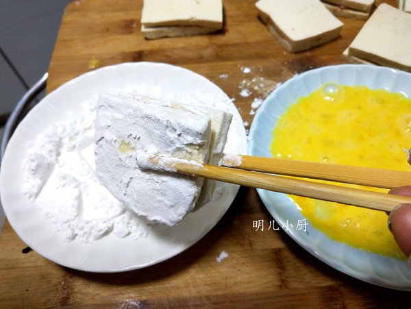 豆腐盒子的做法-家常味煮菜譜