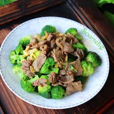 牛肉炒西蘭花的做法-家常味炒菜譜