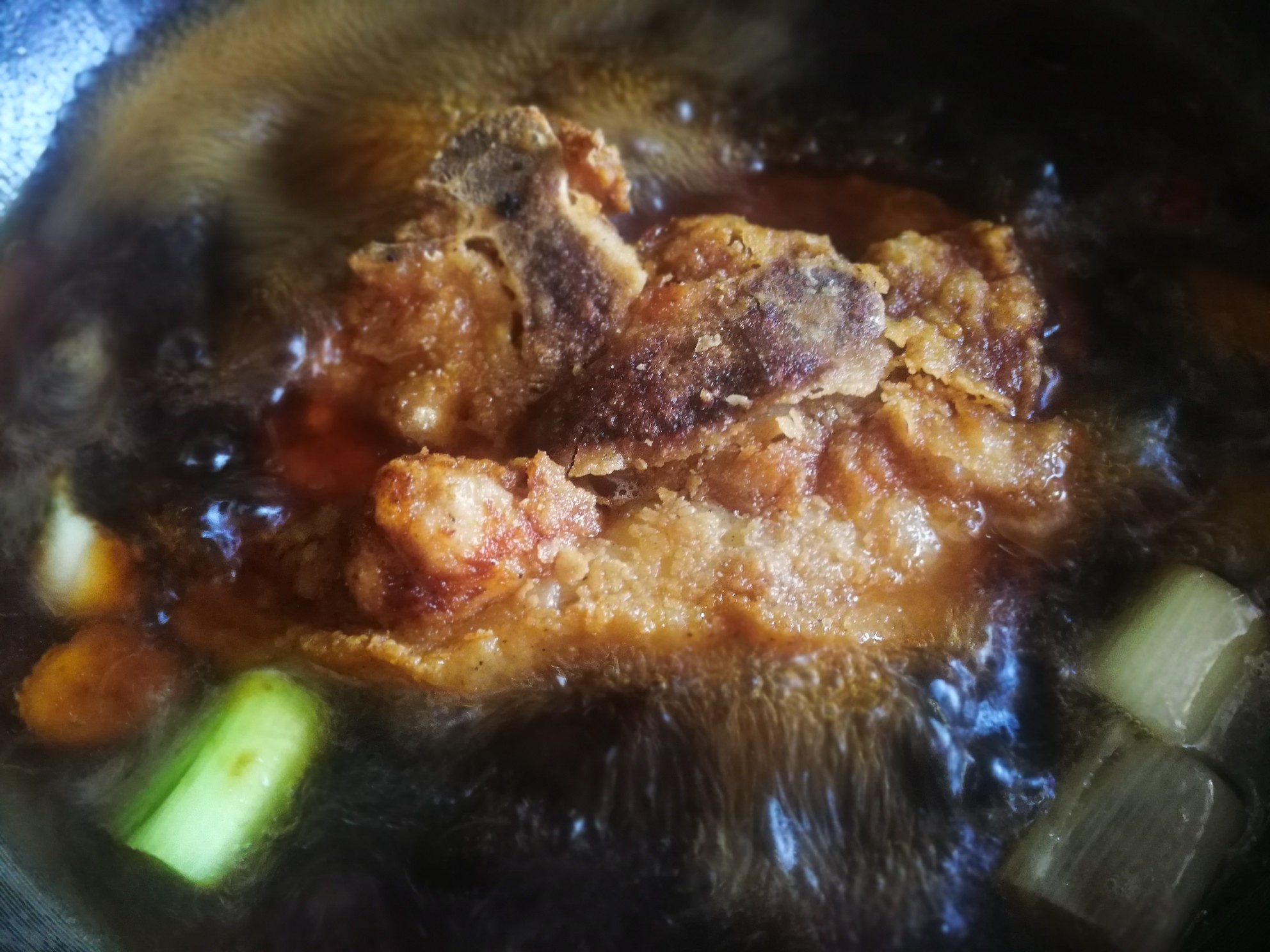 紅燒豬大排的做法-咸鮮味燒菜譜