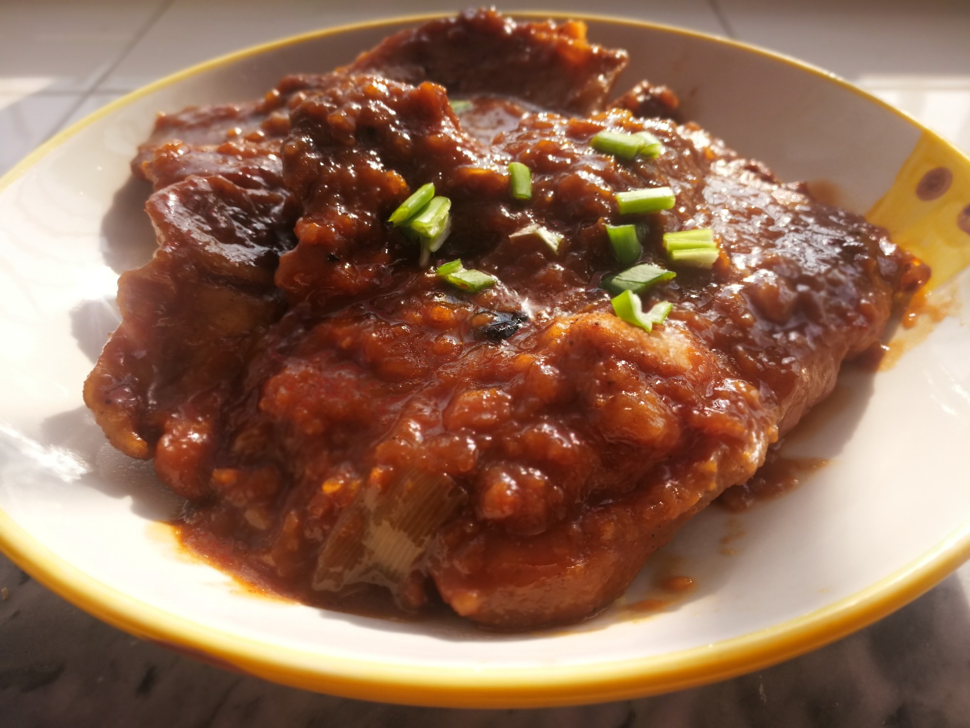 紅燒豬大排的做法-咸鮮味燒菜譜