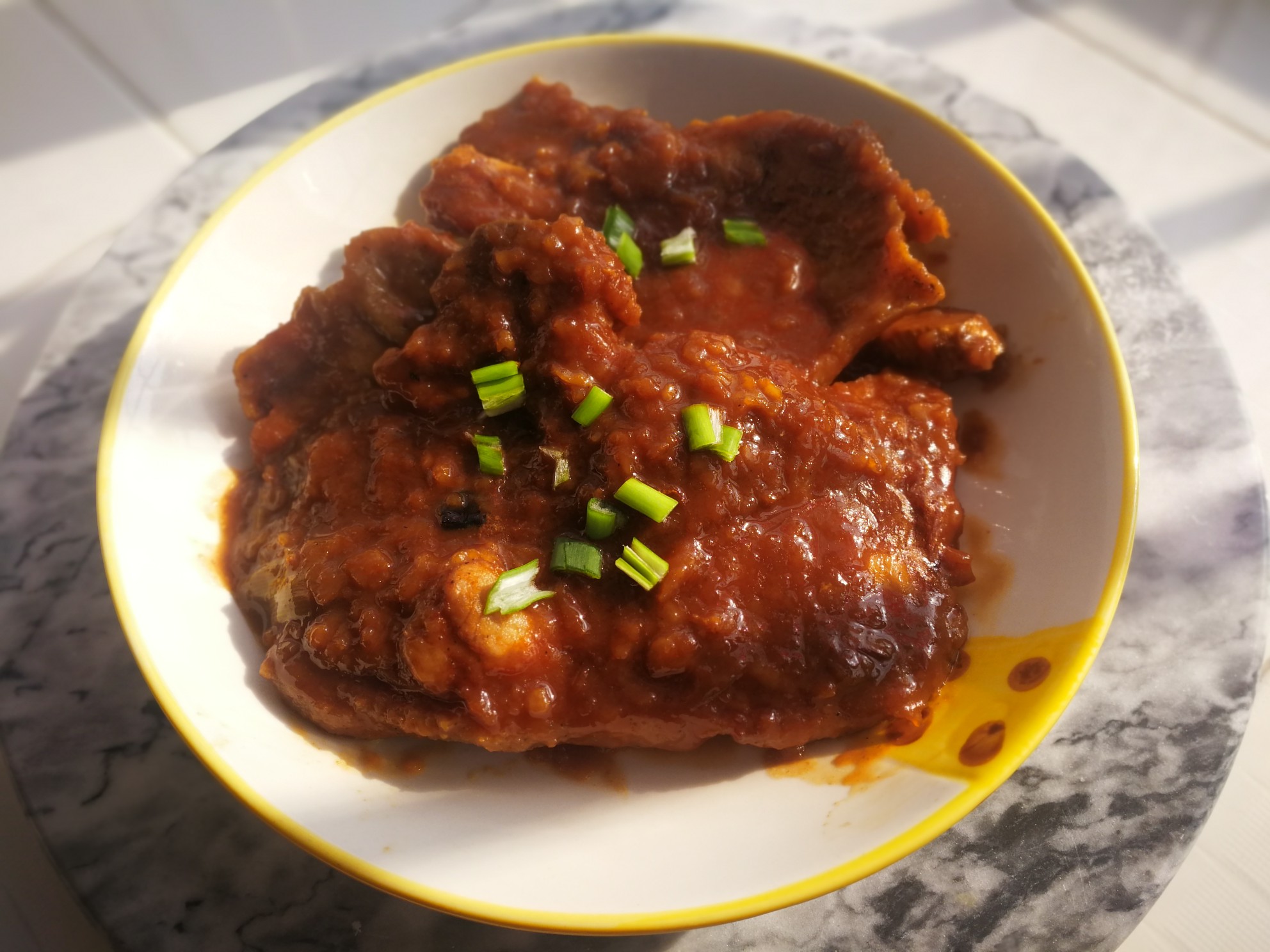 紅燒豬大排的做法-咸鮮味燒菜譜