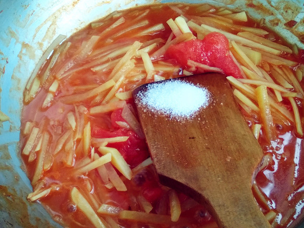 土豆絲西紅柿的做法-家常味炒菜譜-易網健康養生網 土豆絲西紅柿的做法-家常味炒菜譜