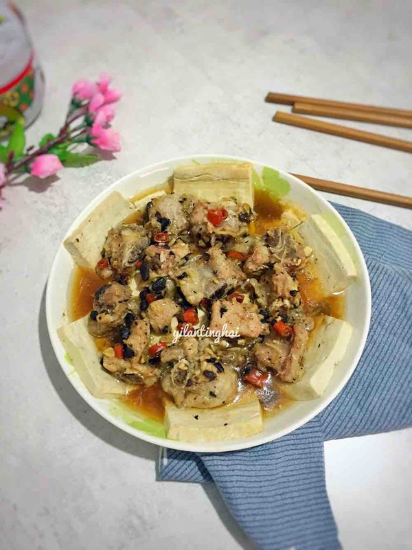 排骨蒸豆腐的做法-咸鮮味蒸菜譜