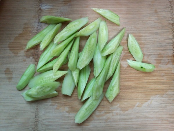 黃瓜炒扇貝的做法-家常味炒菜譜