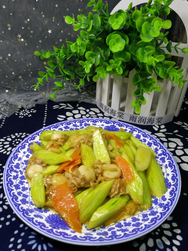 黃瓜炒扇貝的做法-家常味炒菜譜