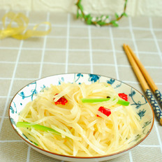 酸辣土豆絲的做法-家常味炒菜譜