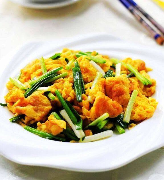 香蔥炒雞蛋的做法-家常味炒菜譜