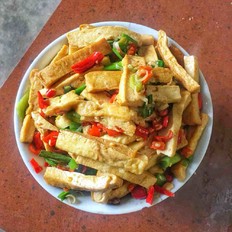 小炒香干的做法-家常味炒菜譜