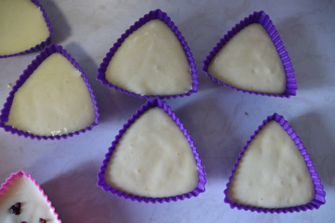 蔓越莓蒸蛋糕的做法-甜味蒸菜譜