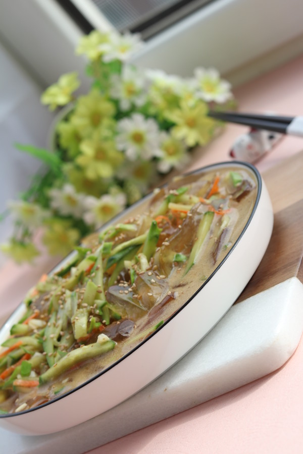 涼拌涼粉的做法-家常味拌菜譜