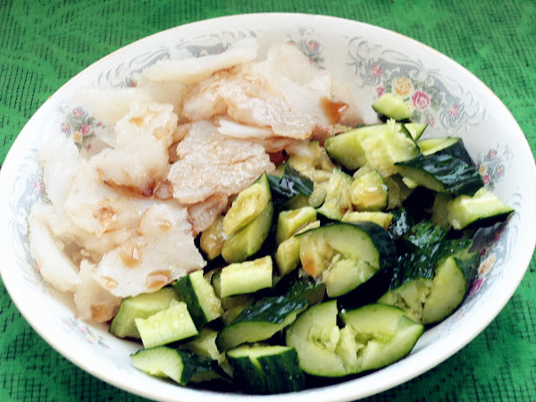 涼皮拌黃瓜的做法-酸甜味拌菜譜