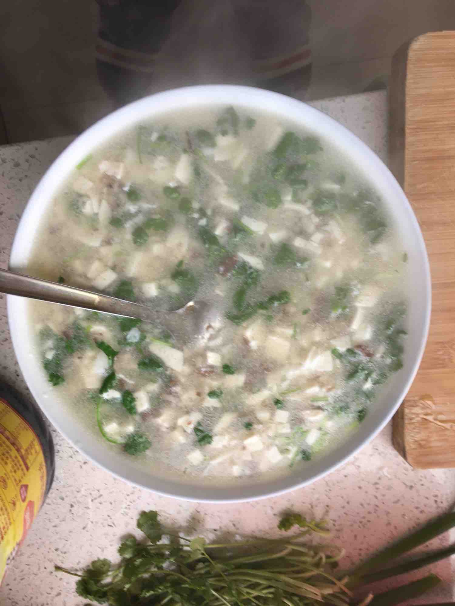 西湖牛肉羹的做法-咸鮮味煮菜譜