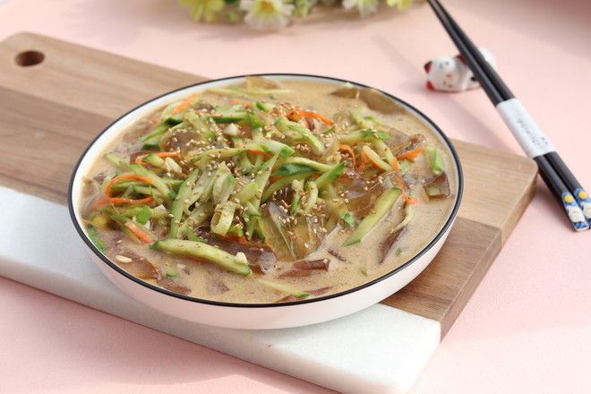 涼拌涼粉的做法-家常味拌菜譜