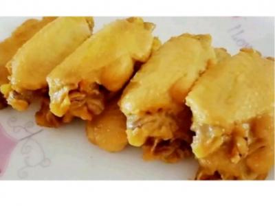 黃梔雞翅的做法-家常味煮菜譜