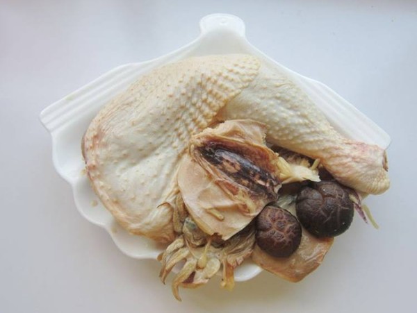 墨魚干燒雞的做法-家常味燒菜譜