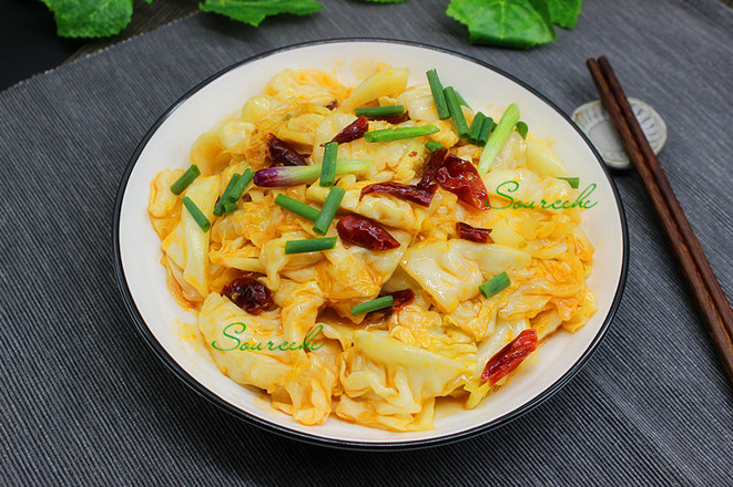 干鍋包菜的做法-麻辣味炒菜譜-易網健康養生網 干鍋包菜的做法-麻辣味炒菜譜