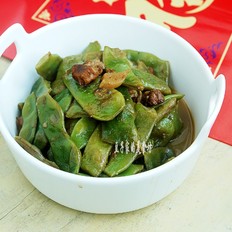 肉燉豆角的做法-家常味燉菜譜