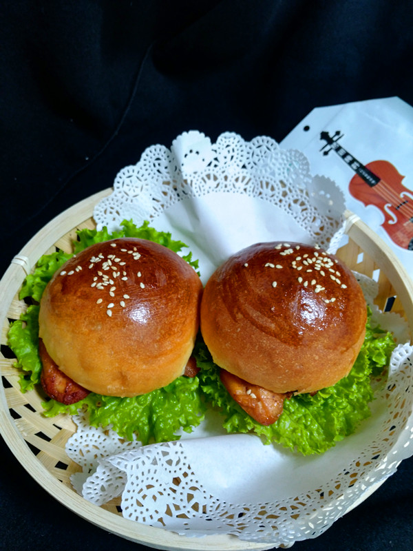 照燒雞肉漢堡的做法-其它口味烤菜譜