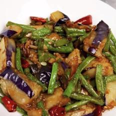 茄子豆角的做法-咸鮮味炒菜譜