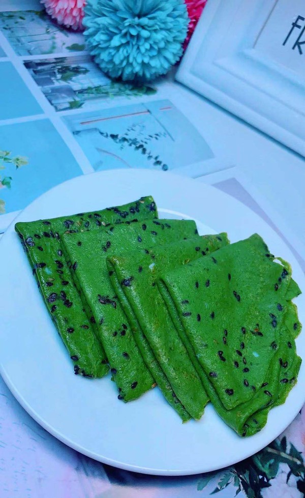 菠菜雞蛋餅的做法-家常味煎菜譜-易網健康養生網 菠菜雞蛋餅的做法-家常味煎菜譜