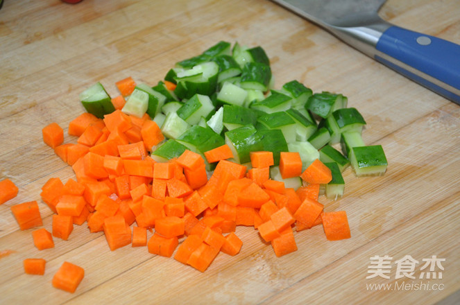 咖喱菌粉黃金炒飯的做法-咖喱味炒菜譜