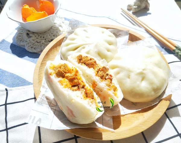 麻婆豆腐包子的做法-香辣味蒸菜譜