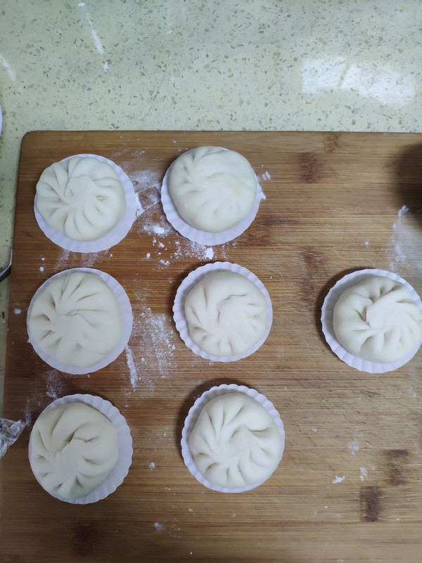 麻婆豆腐包子的做法-香辣味蒸菜譜