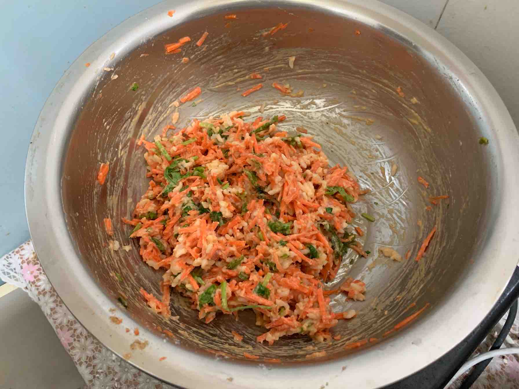 蔬菜丸子的做法-咸鮮味炸菜譜